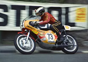 Images Dated 11th October 2018: Peter McKinley (Padgett Yamaha) 1974 Formula 750 TT