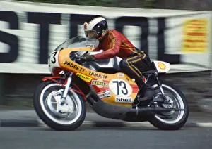 Peter McKinley (Padgett Yamaha) 1974 Formula 750 TT