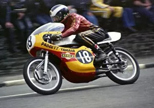 Images Dated 31st December 2017: Peter McKinley (Padgett Yamaha) 1974 Ultra Lightweight TT