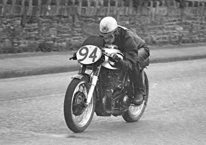 1957 Senior Manx Grand Prix Prints: Peter Middleton (Norton) 1957 Senior Manx Grand Prix