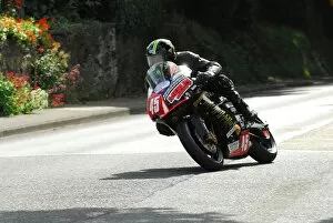 Images Dated 28th August 2013: Peter Minns (Kawasaki) 2013 Newcomers Manx Grand Prix