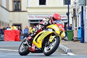 Images Dated 9th June 2021: Peter Moore (Kawasaki) 2015 Newcomers Manx Grand Prix