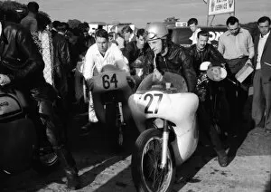 Images Dated 1st January 2019: Peter Stacey (Norton) 1962 Senior Manx Grand Prix