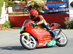 Images Dated 12th July 2021: Peter Wakefield (Honda) 2010 Ultra Lightweight Manx Grand Prix