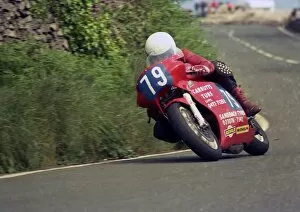 Peter Wakefield Collection: Peter Wakefield (Maxton Rotax) 1987 Junior TT