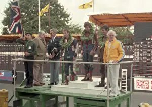 Phil Armes, Gary Cowan & Eddie Byers 1984 Newcomers Manx Grand Prix