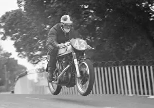 Images Dated 27th February 2022: Phil Carter (Norton) 1954 Junior TT