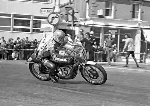 Images Dated 20th September 2011: Phil Gurner at Parliament Square: 1975 Production TT