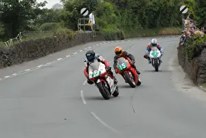 Phil Harvey (Honda) and Nigel Moore (Honda) and Paul Shoesmith (Honda) 2009 Post TT