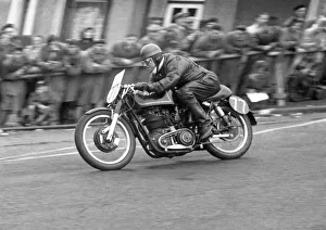 Phil Heath (AJS) 1954 Senior TT