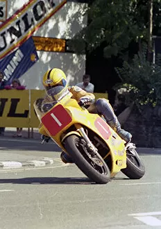 Images Dated 1st April 2022: Phil Hogg (Suzuki) 1987 Newcomers Manx Grand Prix