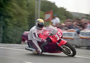 Images Dated 19th June 2021: Phil Hogg (Yamaha) 1988 Production A TT