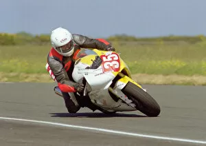 Phil Kneen Collection: Phil Kneen (Honda) 2001 Jurby Airfield