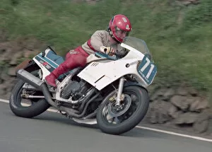 Images Dated 6th March 2020: Phil Kneen (Suzuki) 1986 Production B TT