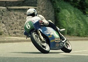 Images Dated 24th July 2011: Phil Mellor at Ballacraine: 1986 Junior TT