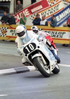 Images Dated 20th May 2021: Phil Mellor (Suzuki) 1989 Production 1300 TT