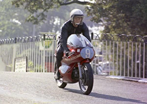 Images Dated 16th October 2019: Phil Nicholls (Finch Aermacchi) 1972 Junior Manx Grand Prix