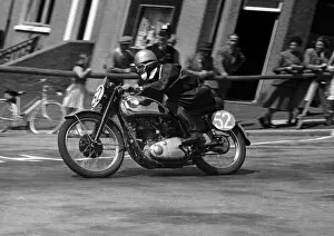 Images Dated 26th June 2019: Phil Palmer (BSA) 1953 Junior Clubman TT