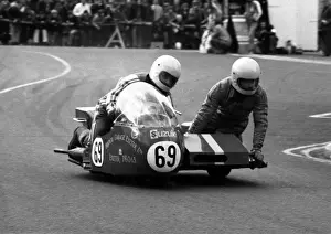 Phil Williams & Alan Martin (BAT Suzuki) 1977 Sidecar TT