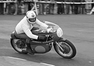 Images Dated 23rd October 2020: Phil Winter (Roberts Aermacchi) 1975 Junior Manx Grand Prix