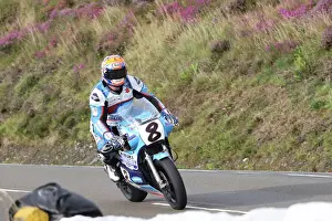 2022 Classic Superbike Manx Grand Prix Prints: Philip Crowe (Suzuki) at Guthries 2022 Classic Superbike Manx Grand Prix