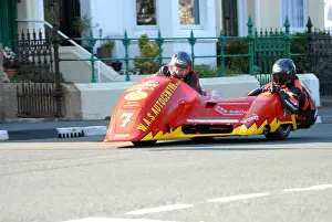 Philip Dongworth & Gary Partridge (Ireson Honda) 2009 Sidecar TT