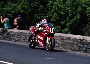 Images Dated 3rd August 2011: Phillip McCallen at Sulby Bridge: 1997 Formula One TT