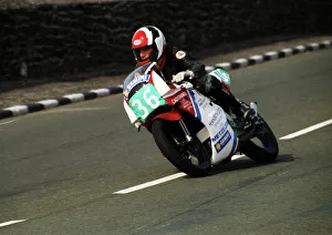 Images Dated 27th March 2023: Phillip Pennington Yamaha 1989 Lightweight Manx Grand Prix