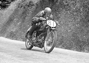 Guzzi Collection: Pierre Collignon (Guzzi) 1949 Lightweight TT