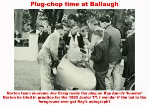 Images Dated 14th October 2019: Plug-chop time at Ballaugh