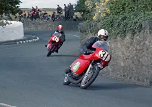 Bultaco Prints: A R Wade (Bultaco) and Terry Kermode (Aermacchi) 1969 Southern 100