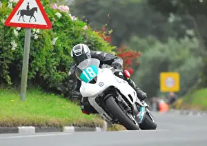 Rad Hughes (Kawasaki) 2016 Supertwin Manx Grand Prix