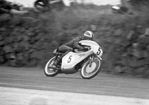 Images Dated 9th August 2020: Ralph Bryans (Honda) 1964 50cc TT