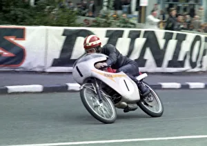 Images Dated 13th December 2021: Ralph Bryans (Honda) 1966 50cc TT