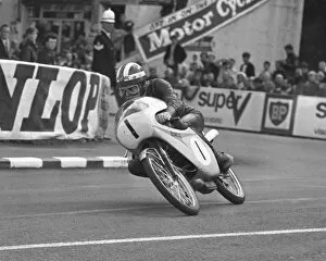 Images Dated 25th March 2013: Ralph Bryans (Honda) 1966 50cc TT