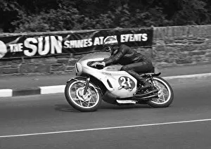 Images Dated 27th July 2016: Ralph Bryans (Honda) 1966 Ultra Lightweight TT