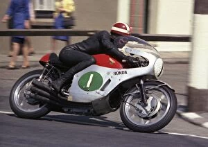 Images Dated 1st August 2011: Ralph Bryans at Parlaiment Square: 1967 Lightweight TT