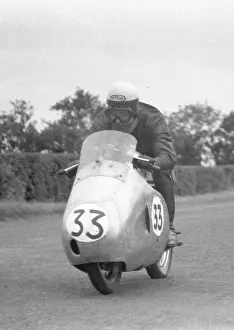 Ralph Rensen (Norton) 1956 Junior Ulster Grand Prix