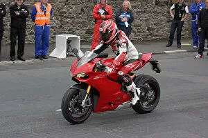 Images Dated 24th July 2022: Randy Mamola (Ducati) 2012 TT Parade Lap