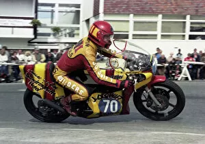 Images Dated 25th January 2018: Ray Evans (Yamaha) 1983 Junior Manx Grand Prix