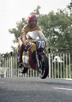 Images Dated 23rd July 2020: Ray Evans (Yamaha) 1983 Junior Manx Grand Prix