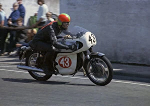 Images Dated 6th October 2022: Ray Knight (Triumph) at Ramsey 1969 Production TT