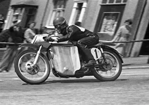 Images Dated 25th September 2013: Ray Petty (Norton) 1954 Lightweight TT