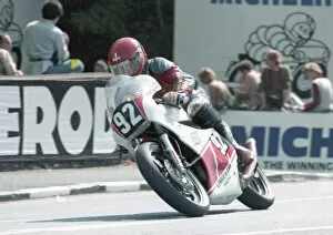 Images Dated 4th November 2020: Rene Rasmussen (Yamaha) 1985 Formula Two TT