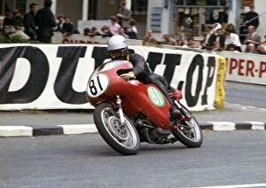 Images Dated 25th September 2013: Renzo Pasolini (Aermacchi) 1965 Lightweight TT