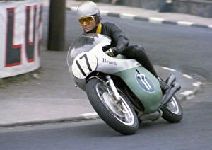Images Dated 18th May 2020: Renzo Pasolini (Benelli) 1968 Junior TT