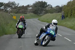 Richard Bregazzi and Dave Sells (Honda) 2009 Jurby Road