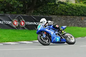 2015 Super Twin Manx Grand Prix Prints: Richard Charlton (Suzuki) 2015 Super Twin Manx Grand Prix