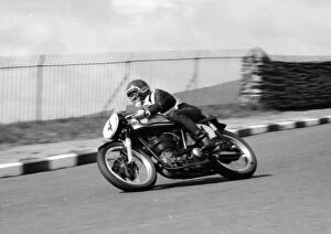 Images Dated 26th January 2019: Richard Difazio (Norton) 1961 Senior Manx Grand Prix