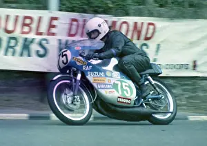 Richard Fitzsimmons (RAF Suzuki) 1972 Lightweight Manx Grand Prix